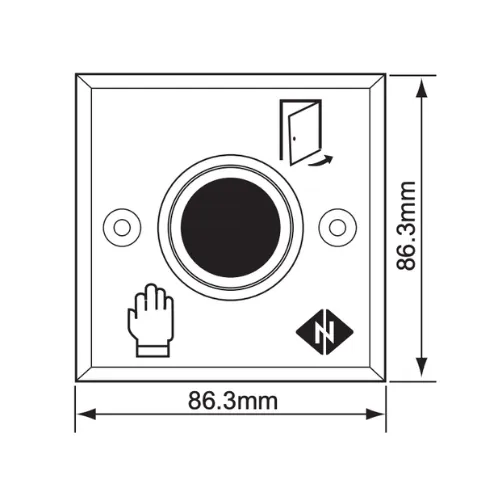 Proximity Free Exit Device – view 2