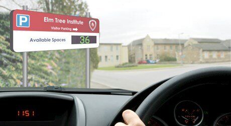 Hospital car park