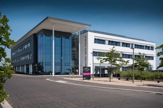 uPASS long-range reader controlling vehicle access at Exeter Science Park